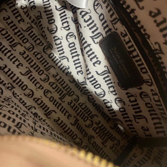 Pink and Brown Juicy Couture Hand Bag - Picture 3 of 4